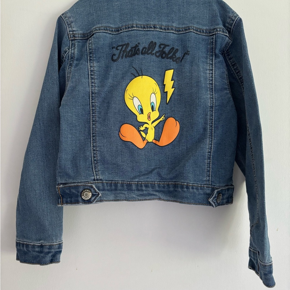 Looney Toons Tweet Jean Jacket